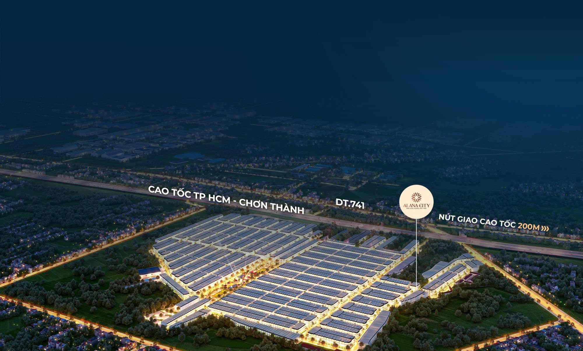 Alana City Aerial View