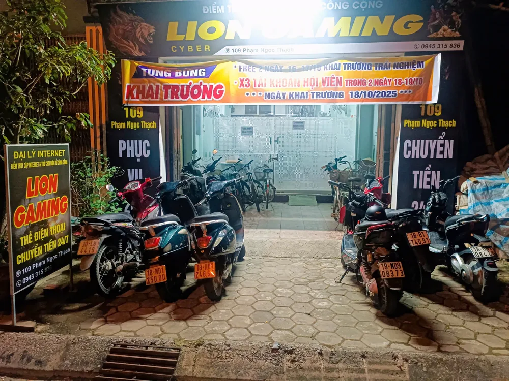 Phòng máy LionGaming 109