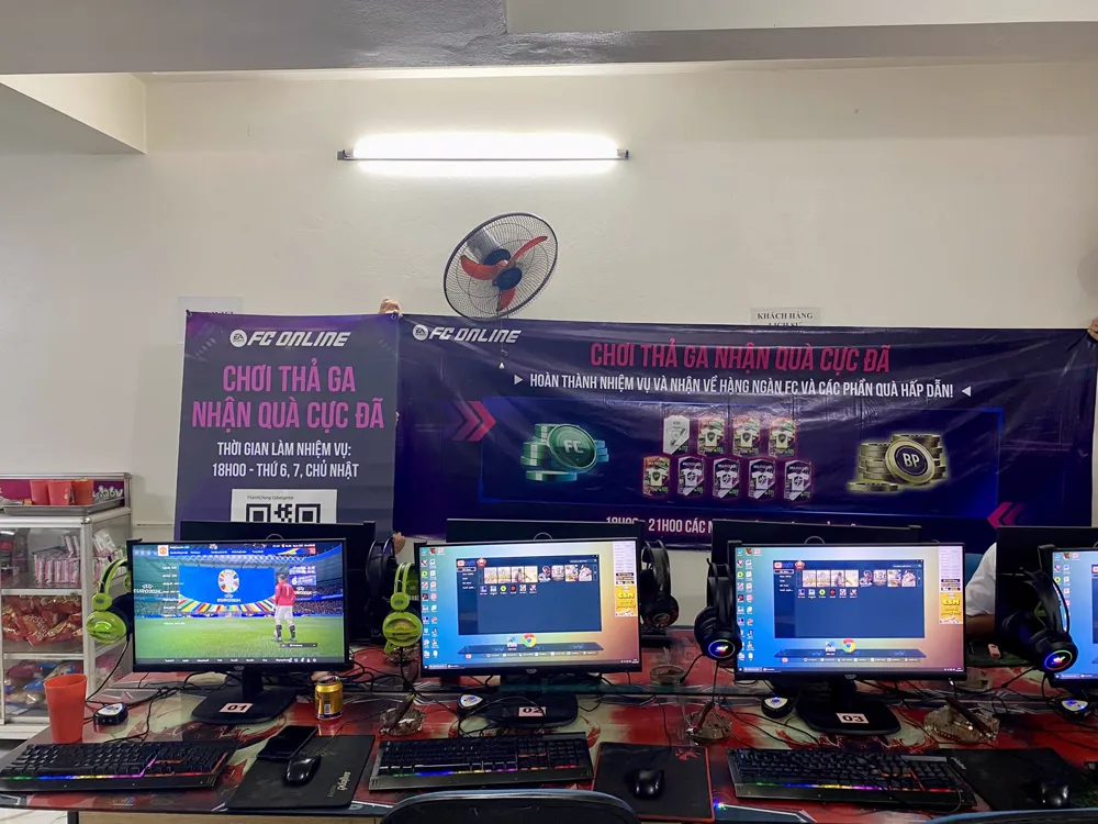 Phòng máy THÀNH CHUNG CYBERGAME