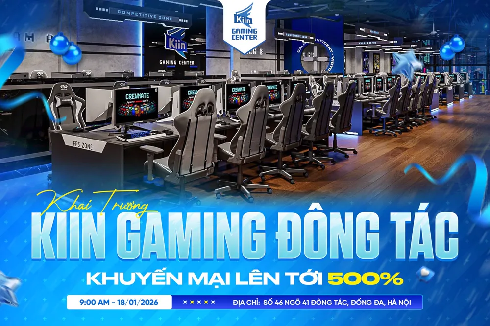 Phòng máy Kiin Gaming - Số 46 Ngõ 41 Đông Tác