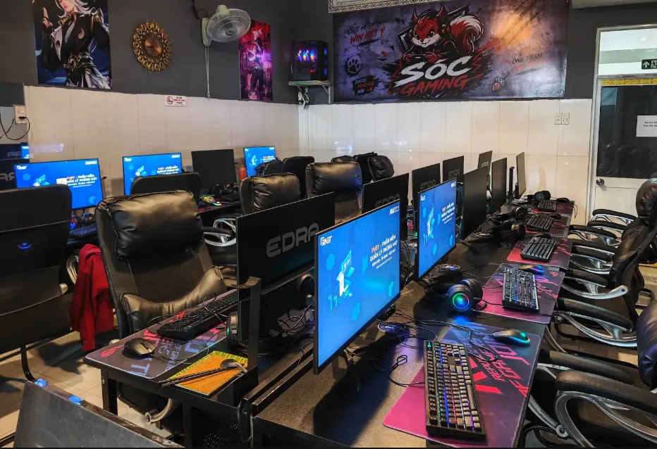 Phòng máy Sóc Gaming