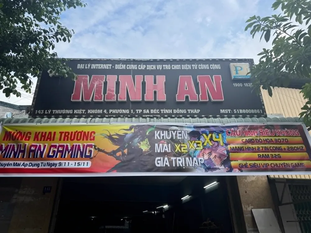 Phòng máy Minh An Gaming