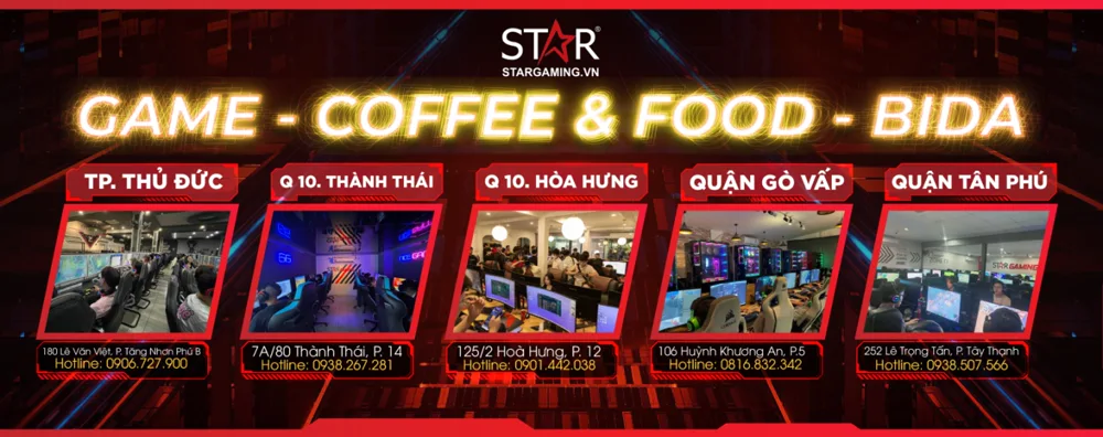 Phòng máy STAR GAMING