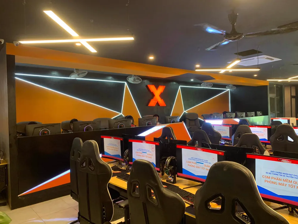 Phòng máy Cyber Xanh My Điền 1