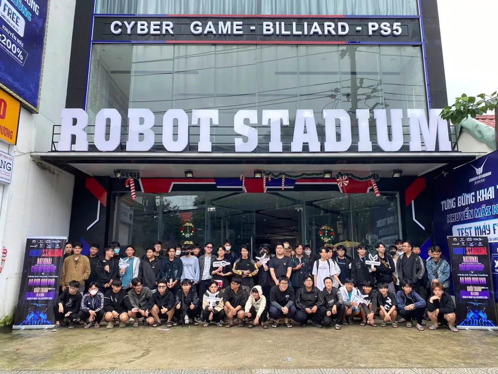 Phòng máy Robot Stadium