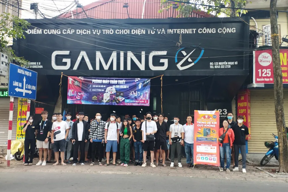 Phòng máy Gaming X Nguyễn Ngọc Vũ