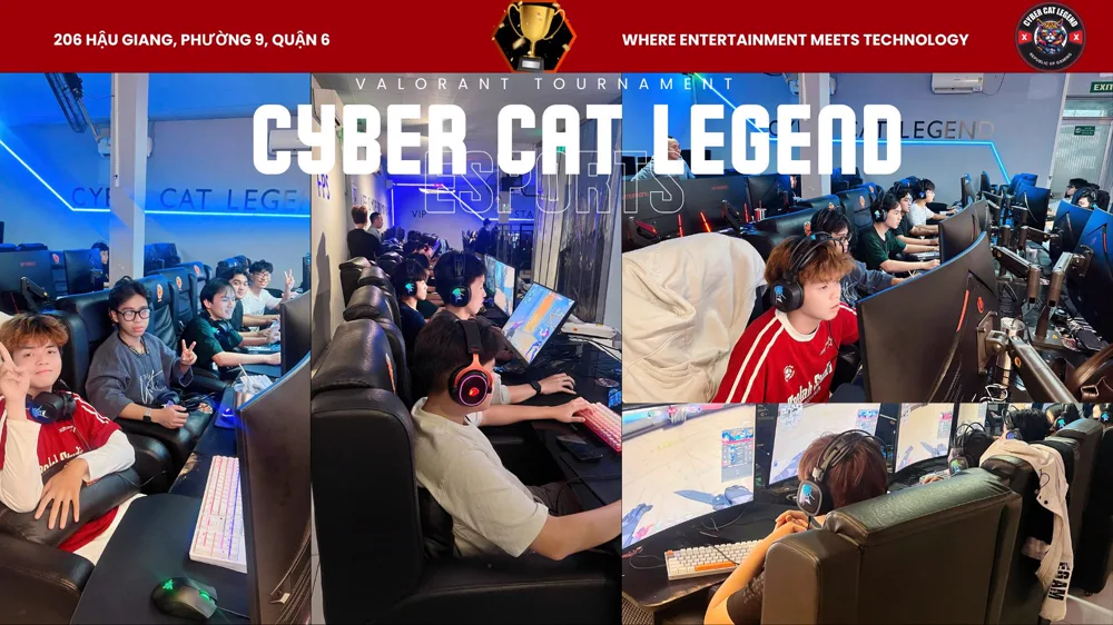 Phòng máy Cyber Cat Legend