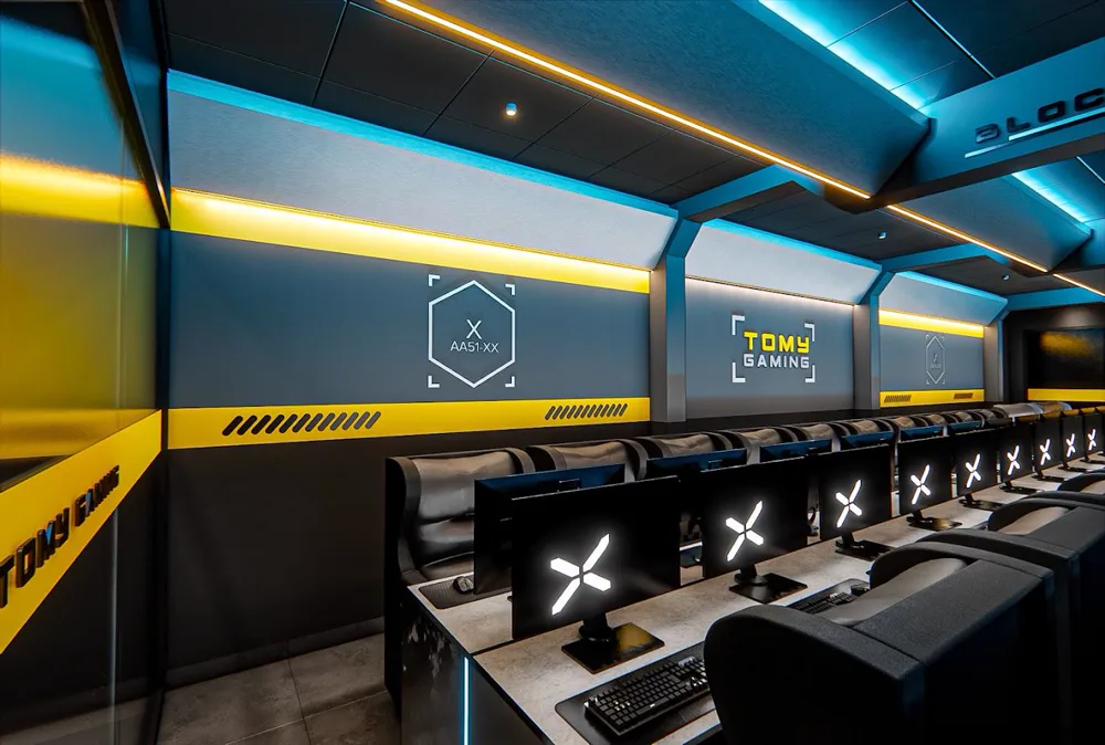 Phòng máy Cyber Gaming LÊ DŨNG TOMY