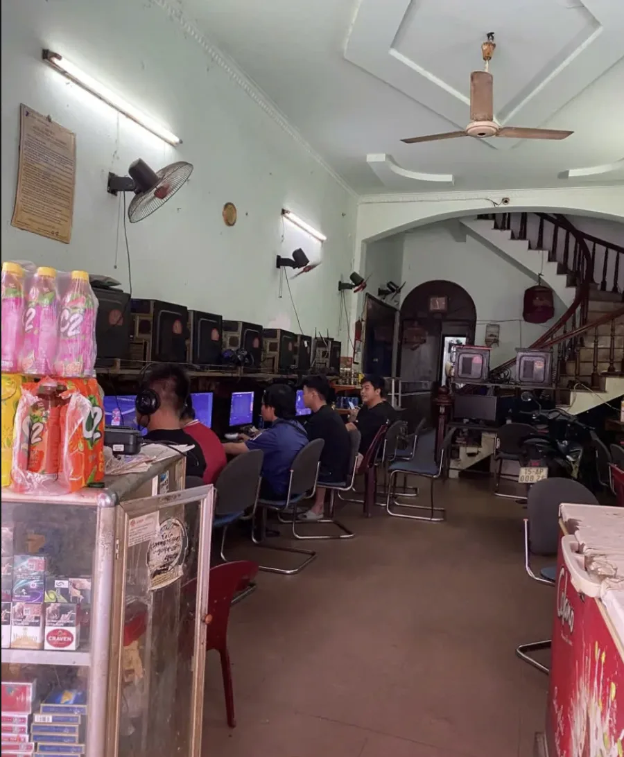 Phòng máy Net 16 Chu Văn An Hải Phòng