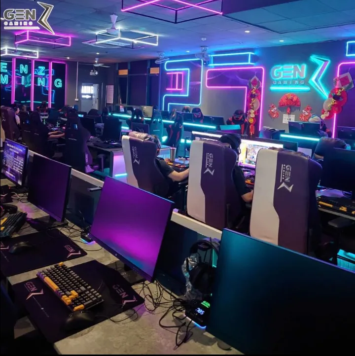 Phòng máy GenZ Gaming Lĩnh Nam