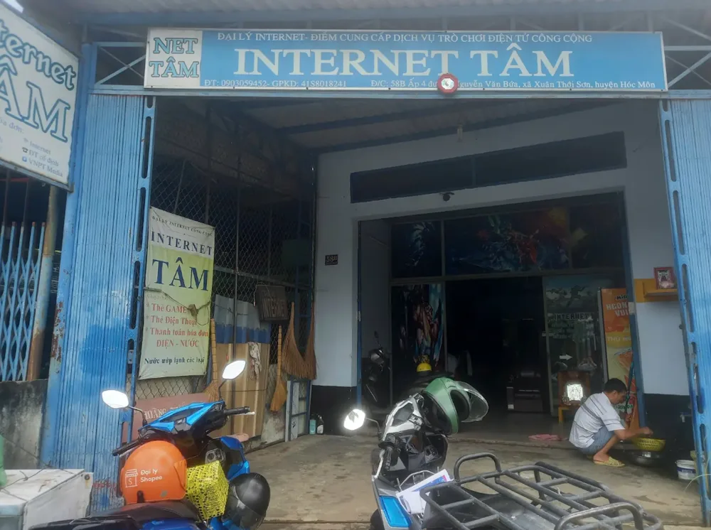 Phòng máy INTERNET TÂM
