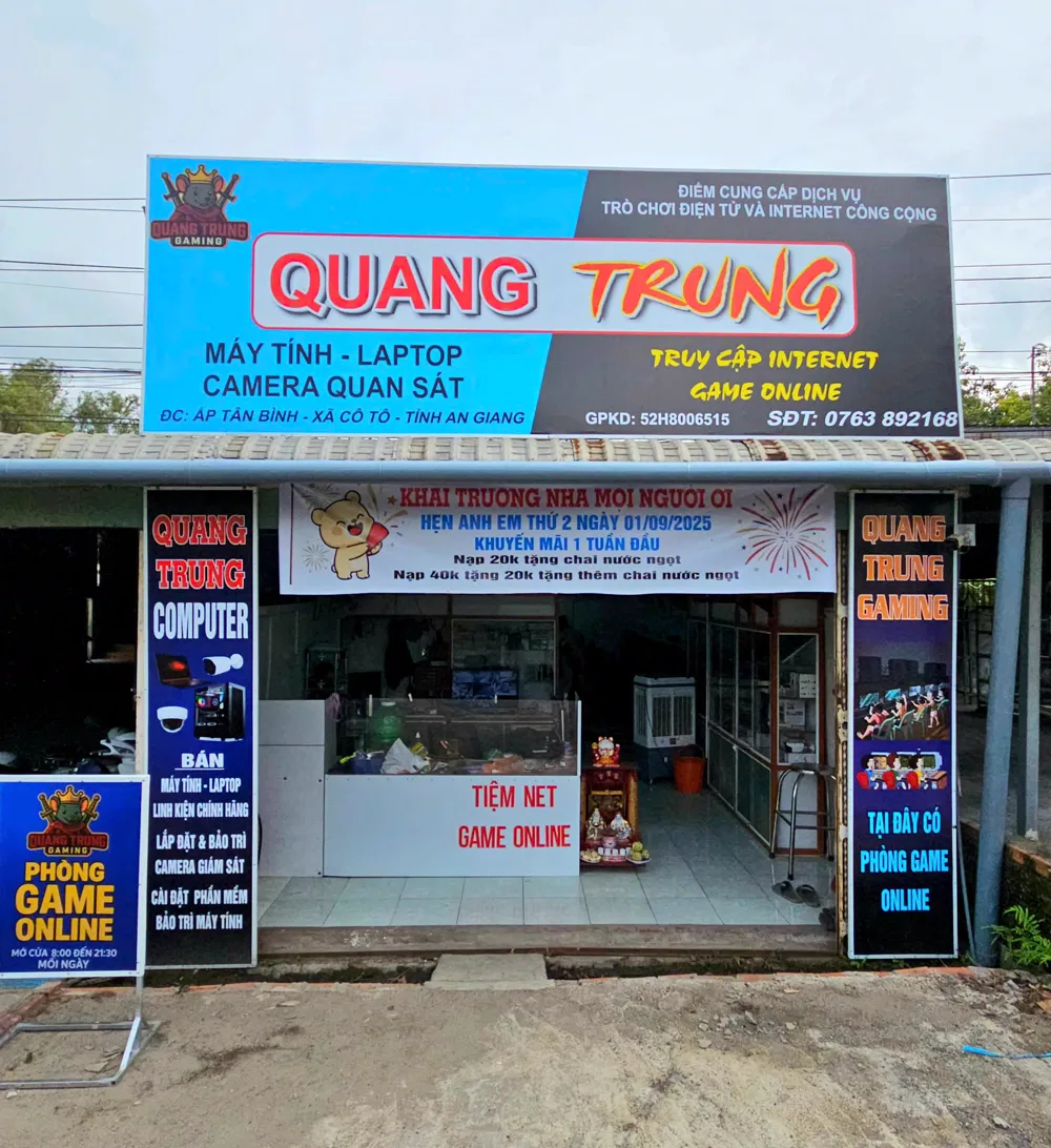 Phòng máy Quang Trung Gaming