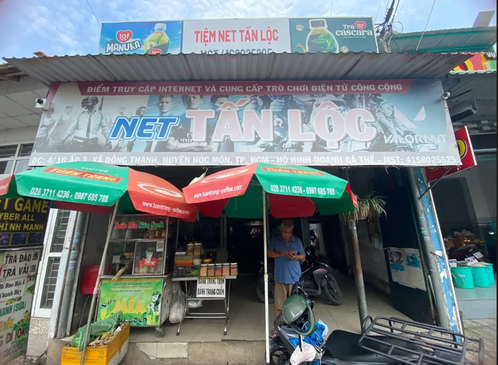 Phòng máy Net Tấn Lộc Hóc Môn
