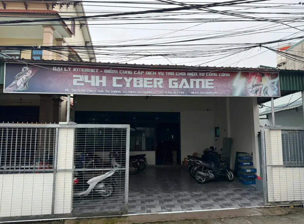 Phòng máy Cyber Game 24H