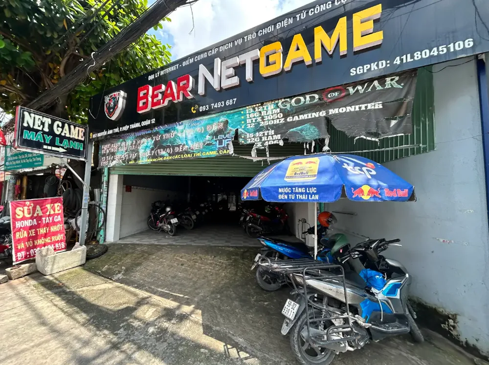 Phòng máy Bear Net Game